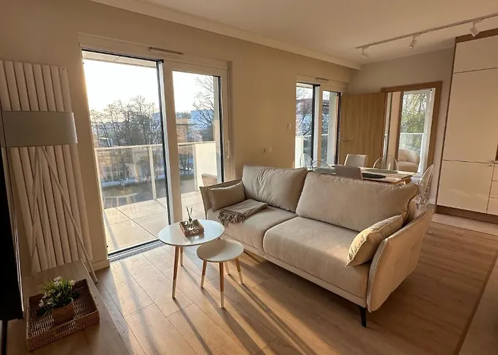 4Summer Golden Dune - Parking, Przestronne Mieszkanie 50M2, Caly Apartament Do Dyspozycji, Duzy Taras Z Pieknym Zachodem Slonca Parkplatz, Geraeumige Wohnung Mit 50 M2, Ganzes Apartment Zur Verfuegung, Grosse Terrasse Mit Wunderschoenem Sonnenunterga