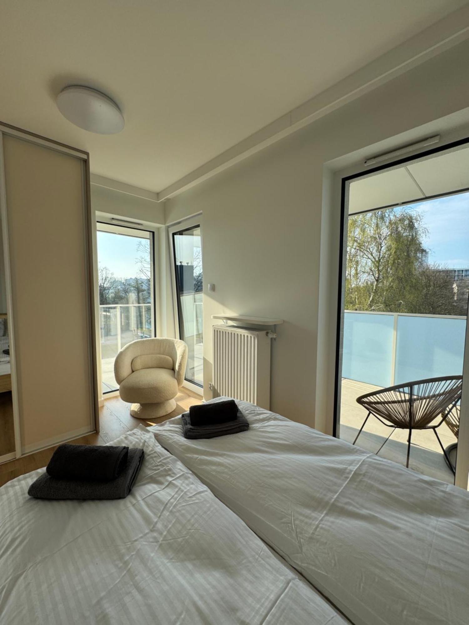 4summer Golden Dune - Parking, Przestronne Mieszkanie 50m2, Caly Do Dyspozycji, Duzy Taras Z Pieknym Zachodem Slonca Parkplatz, Geraeumige Mit 50 M2, Ganzes Zur Verfuegung, Grosse Terrasse Mit Wunderschoenem Sonnenunterga